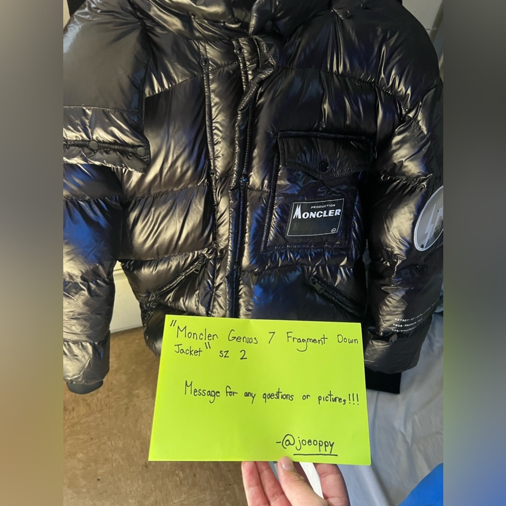 Moncler Genius 7 Fragment Down Jacket - image 1